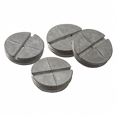 Closure Plugs 1 NPT Gray PK4