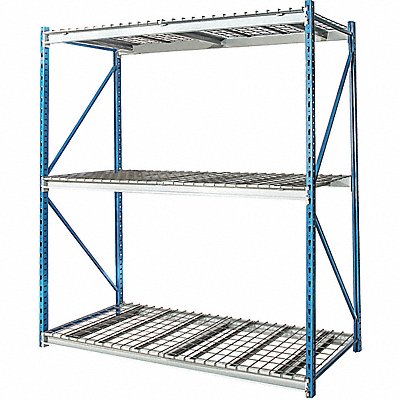 Bulk Rack Shelving StrUnt 48inx87inx60in