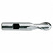 Ball End Mill Single End 1-1/4 Cobalt