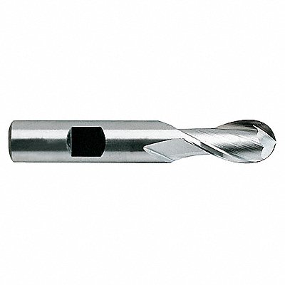 Sq. End Mill Single End HSS 1/8 