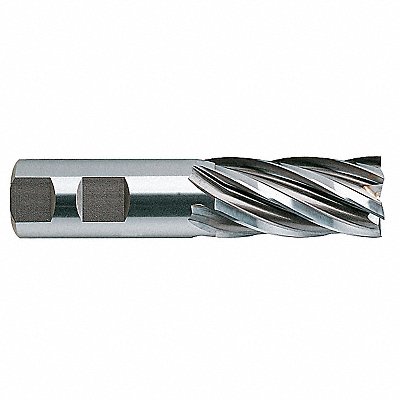 Sq. End Mill Single End HSS 7/8 