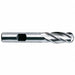 Ball End Mill Single End 3/8 Cobalt