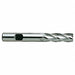 Sq. End Mill Single End HSS 1/2 