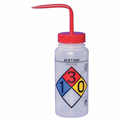 Wash Bottle 500 mL 53 mm Dia PK4