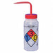 Wash Bottle 500 mL 53 mm Dia PK4