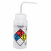 Wash Bottle Std 16 oz Ethanol White PK4