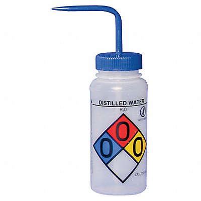 Wash Bottle 500 mL 53 mm Dia PK4
