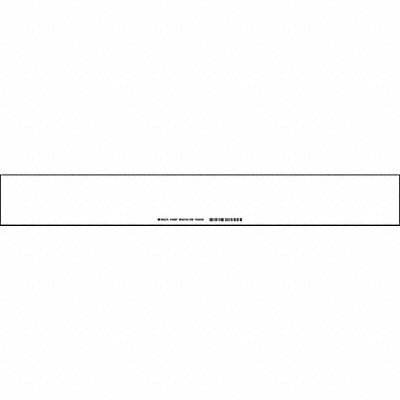 Sign Slider Insert 3x23 7/8in White Poly