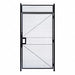 Hinged Gate 4 ft x 7 ft 3-1/4 In