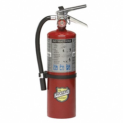 Fire Extinguisher Steel Red ABC