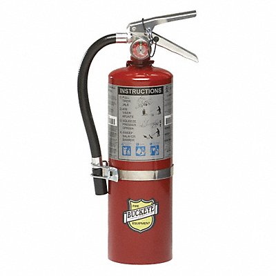 Fire Extinguisher Steel Red ABC