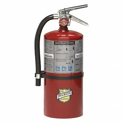 Fire Extinguisher Steel Red ABC