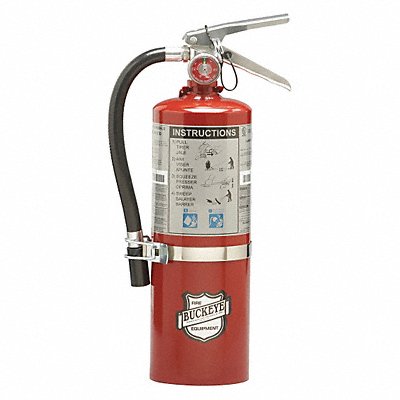 Fire Extinguisher Steel Red BC