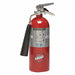 Fire Extinguisher Aluminum Red BC