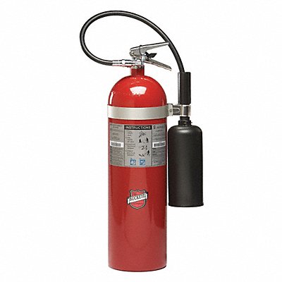 Fire Extinguisher Aluminum Red BC