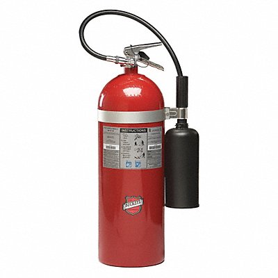 Fire Extinguisher Aluminum Red BC