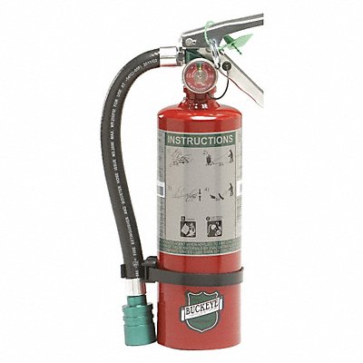 Fire Extinguisher Steel Red BC