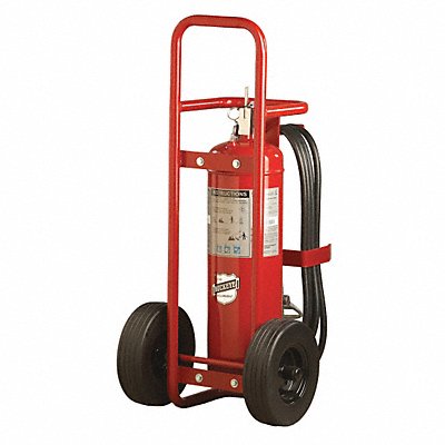 Wheeled Fire Extinguisher ABC Red