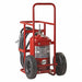 Wheeled Fire Extinguisher ABC Red