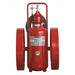 Wheeled Fire Extinguisher ABC Red