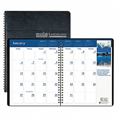 Monthly Planner Ruled 8-1/2x11 In.