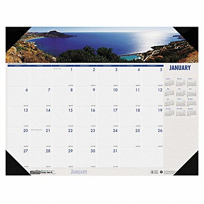 Monthly Desk Pad Calendar 18-1/2x13 In.