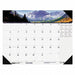 Desk Pad Calendar 22x17 In Mountains