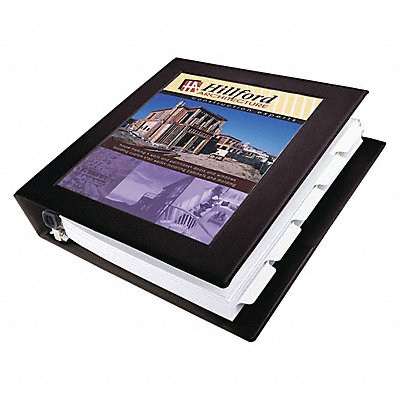 3-Ring Binder 1-1/2 Black