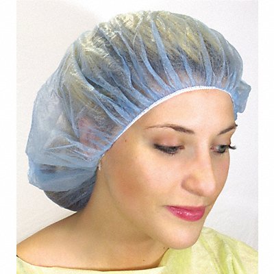 Bouffant Cap Blue 24 in PK500