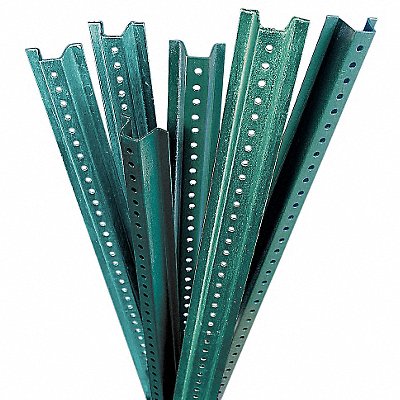 Sign Post Green Steel 12 ft L