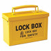 Group Lockout Box Hinged 40 Padlocks