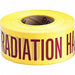 Barricade Tape Caution Radiation Hazard