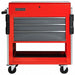 Rolling Cabinet 37 W 20 D 43 H Red