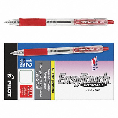 Ballpoint Pens Red PK12