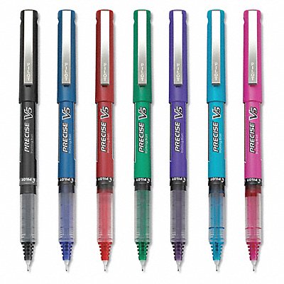 Rollerball Pens Assorted PK7