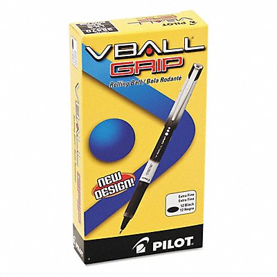 Rollerball Pens Black PK12