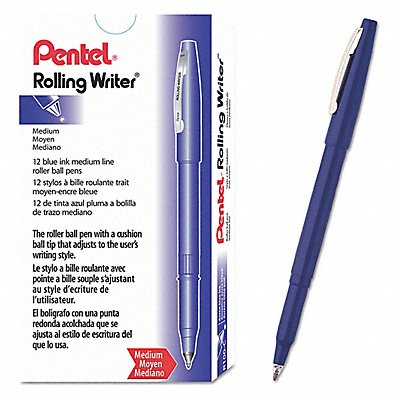 Rollerball Pens Blue PK12