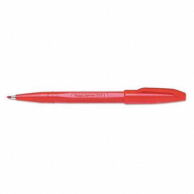 Felt Tip Pens Red PK12