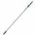 Extension Pole 48 in L Green/Silver