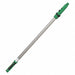 Extension Pole 24 in L Green/Silver