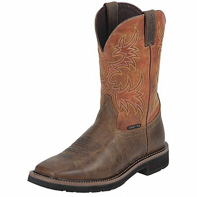 Western Boot EE 8 1/2 Brown PR