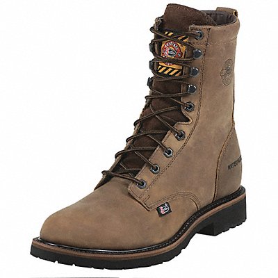 8-Inch Work Boot D 10 1/2 Brown PR