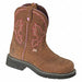 Western Boot B 7 1/2 Brown PR