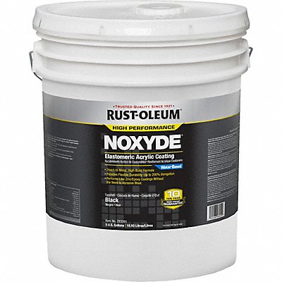 J0583 Elastomeric Acrylic Black 5 gal Pail