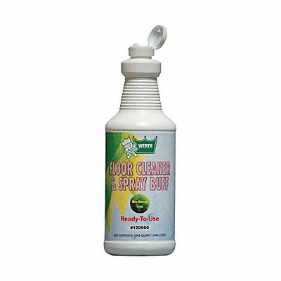 Floor Cleaner Spray Buff 1qt Bottle PK12