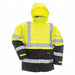 Rain Jacket Class 3 Type R Blk/Yellow S