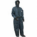 Coverall with Hood 4XL Navy Nylon