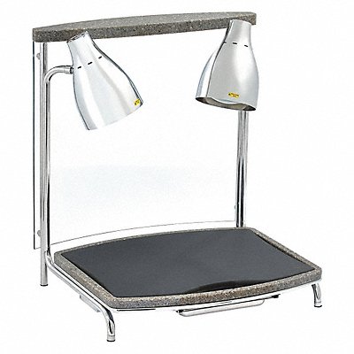 Carving Station Aluminum 2 Lamps