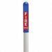 Utility Dome Marker 72in.H Blue/Wht/Red