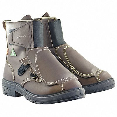 8-Inch Work Boot M 4 1/2 Brown PR